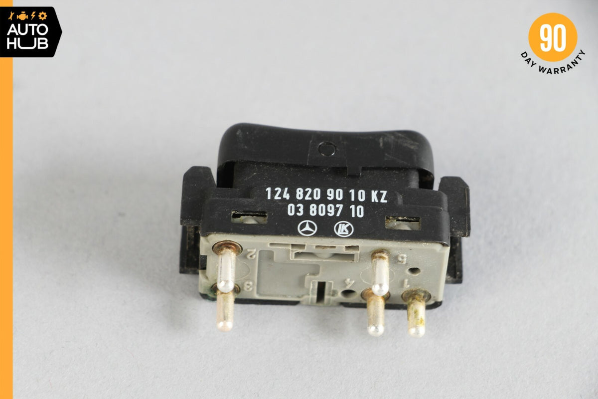 86-93 Mercedes W124 300TE Window Regulator Control Switch Button 1248209010 OEM - photo 7