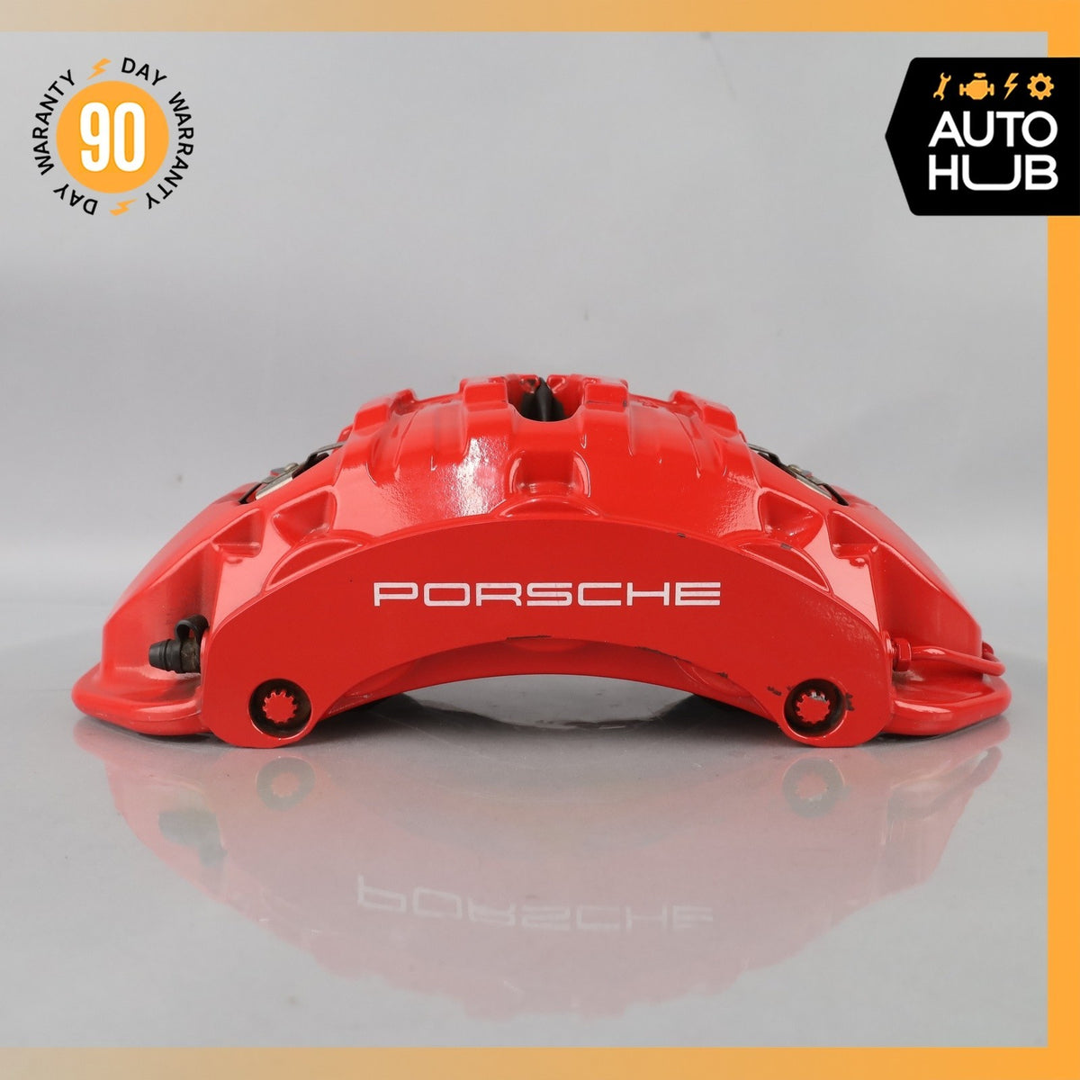 10-18 Porsche Macan 95B Cayenne Front Brake Calipers Left & Right Set OEM 46k - photo 3