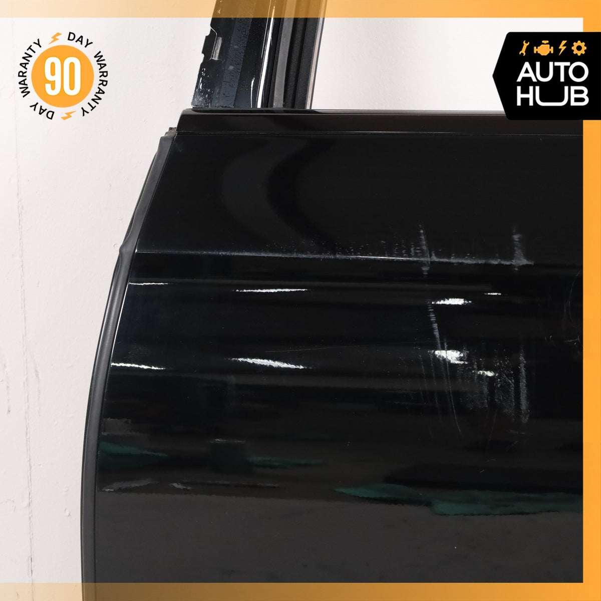 17-23 Mercedes W213 E300 E400 Rear Left Driver Side Door Shell Black OEM 84k - photo 7