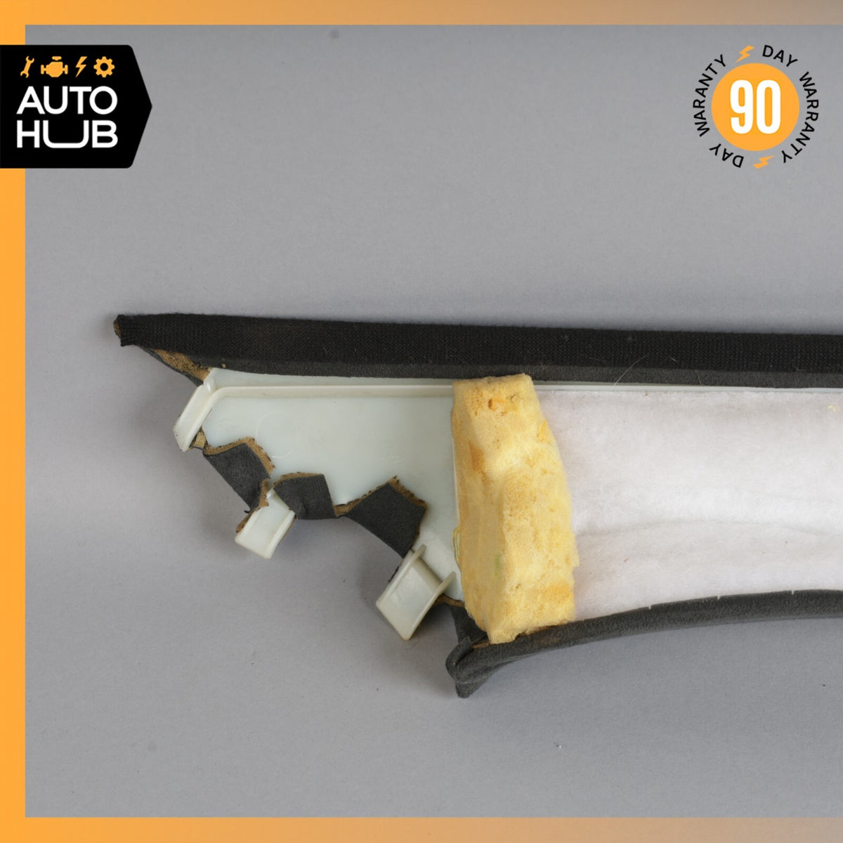 07-13 Mercedes W221 S63 AMG S550 Front Left Side A Pillar Trim Panel Suede OEM - photo 10
