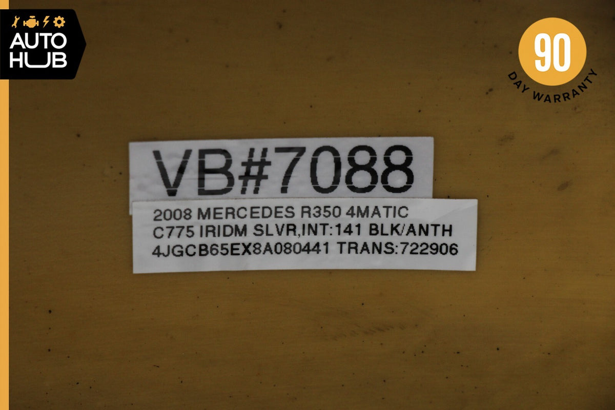 06-10 Mercedes W251 R350 R320 AMG Sport Rear Bumper Cover Assembly Silver OEM - photo 12