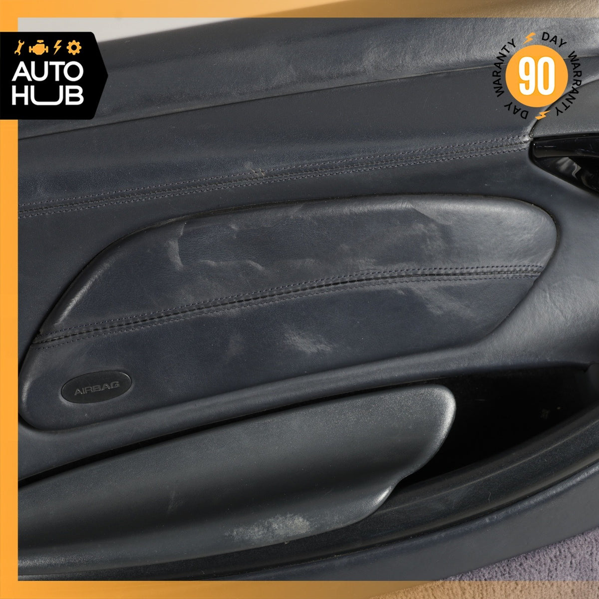 98-04 Porsche Boxster 986 Front Left Side Interior Door Panel Trim Leather OEM - photo 8