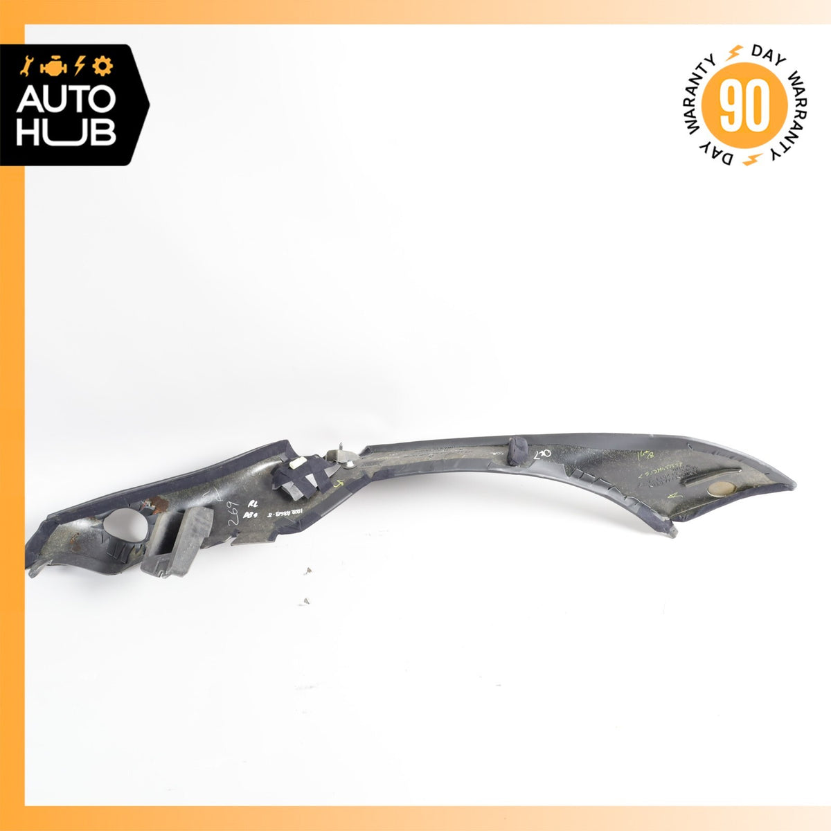 13-16 Aston Martin DB9 Coupe Rear Left Interior Quarter Upper Panel Trim OEM 35k - photo 16