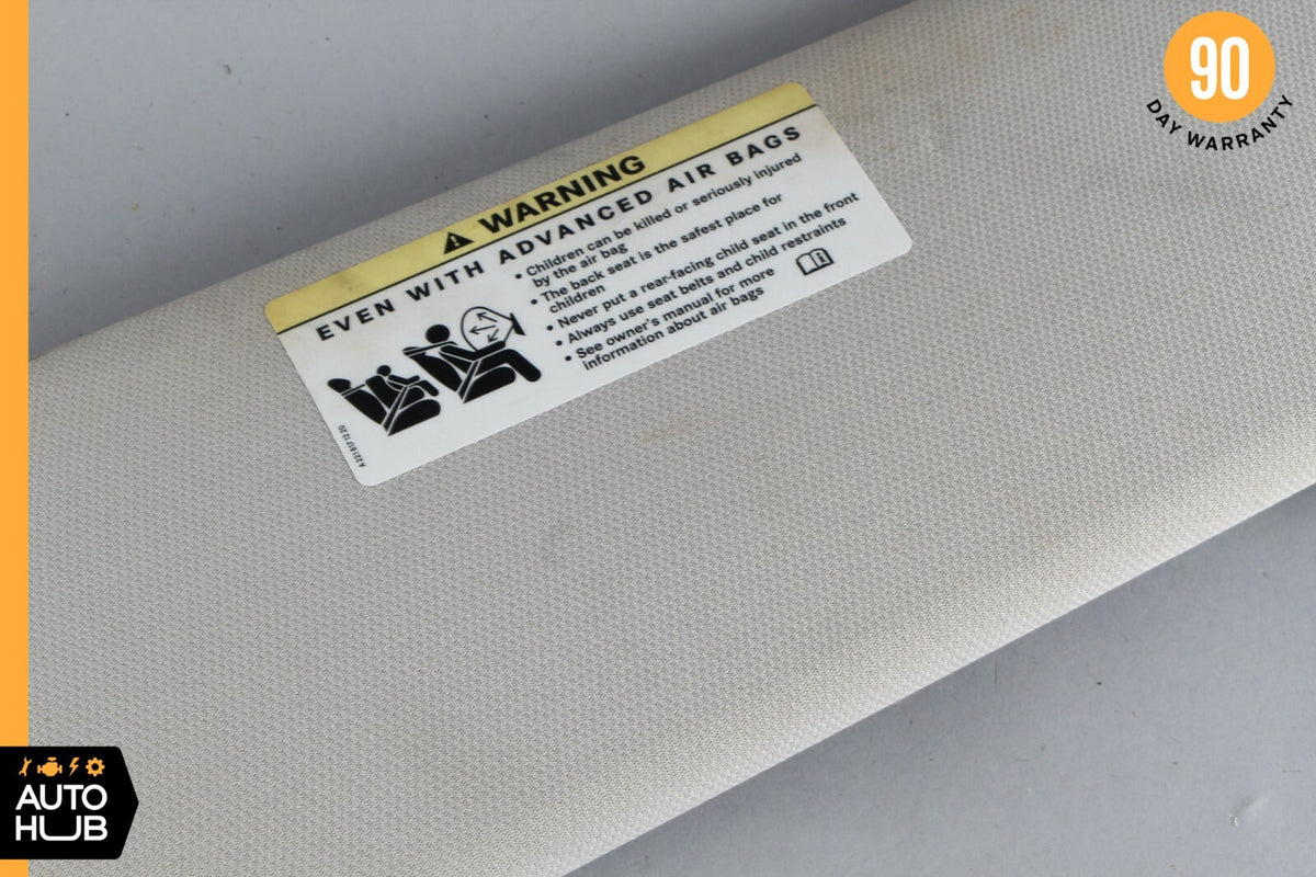 06-11 Mercedes W219 CLS550 CLS500 Front Right Side Sunvisor Sun Visor Grey OEM - photo 7