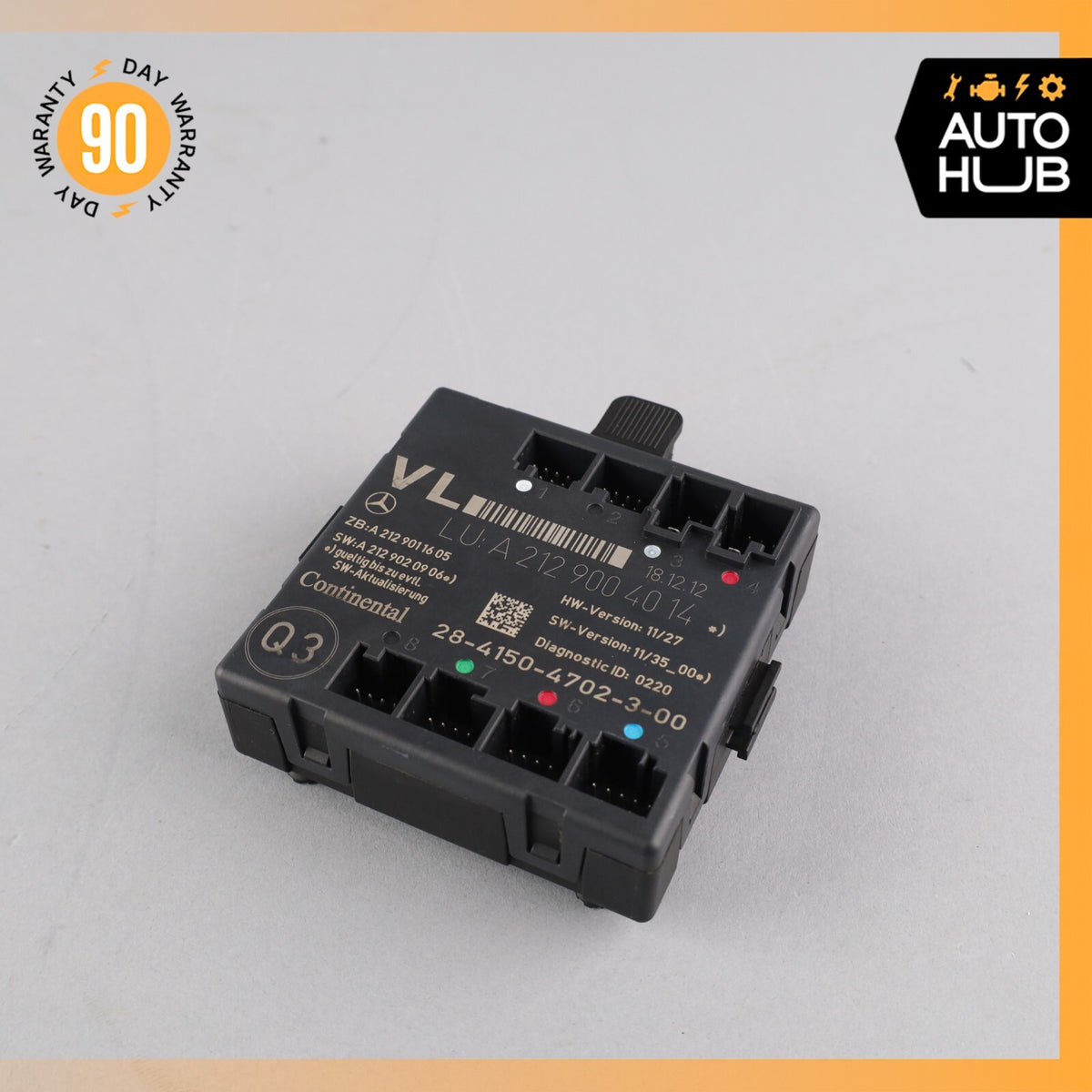 08-18 Mercedes W207 E350 CLS550 Front Left Driver Side Door Control Module OEM - photo 1