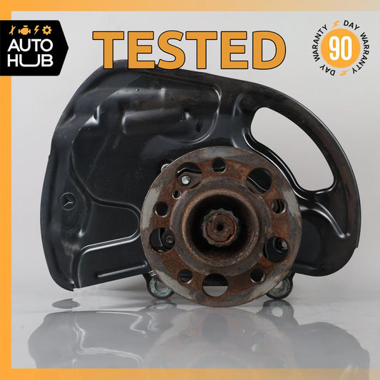 08-11 Mercedes W204 C63 AMG Front Left Side Spindle Knuckle Hub w/ Shield OEM - photo 1