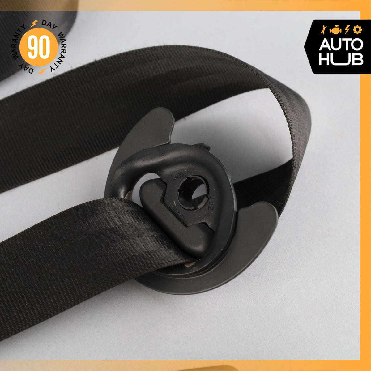 11-18 Porsche Cayenne 958 Front Left Driver Side Seat Belt Black OEM - photo 6