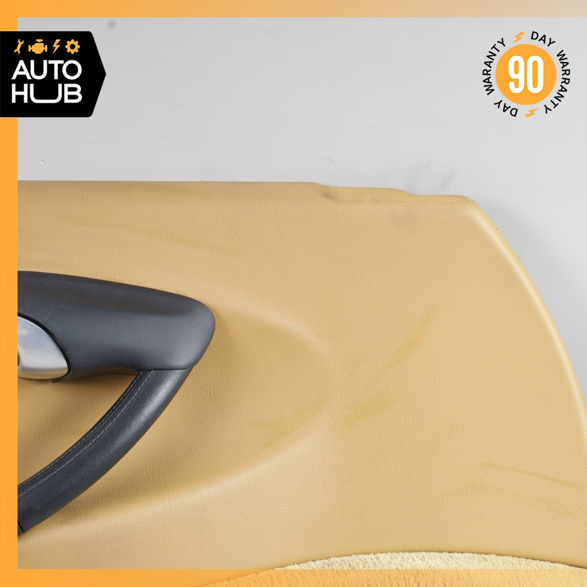 00-04 Porsche Boxster 986 Front Left Side Interior Door Panel Trim Beige OEM - photo 4