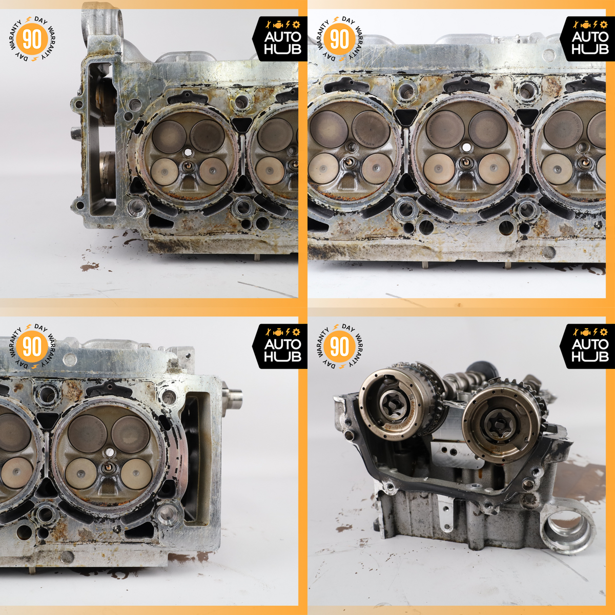 15-23 Mercedes W205 C43 AMG S450 GL450 M276 Engine Motor Cylinder Head Right OEM - photo 21