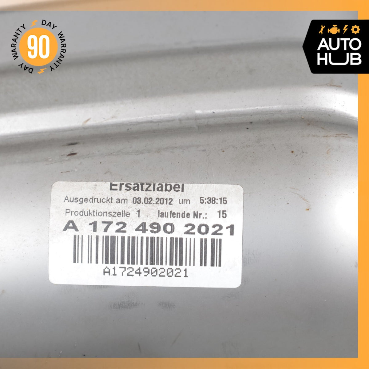 12-16 Mercedes R172 SLK350 M276 Exhaust Muffler Mufflers Right And Left OEM 30k - photo 8