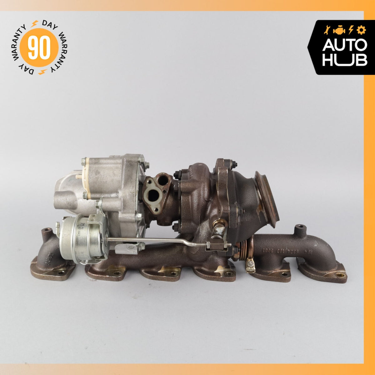 07-17 Mercedes W222 Maybach S600 SL600 Turbocharger Turbo Manifold Left Side OEM - photo 12