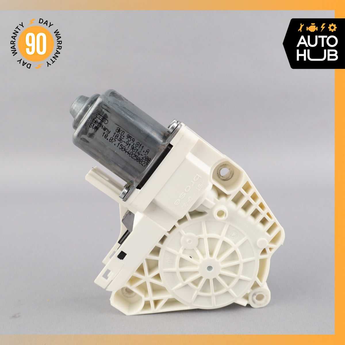 11-18 Porsche Cayenne 958 Rear Right Door Window Regulator Motor 8K0959811A OEM - photo 1