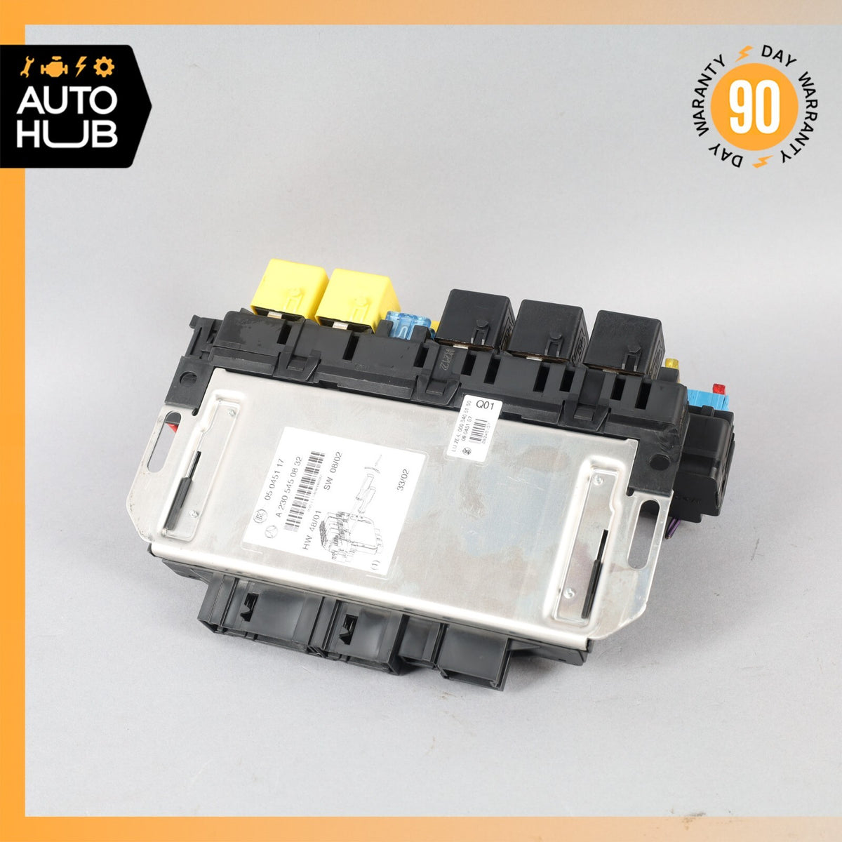 03-12 Mercedes R230 SL500 SL55 AMG Front Left SAM Fuse Box Control Module OEM - photo 1
