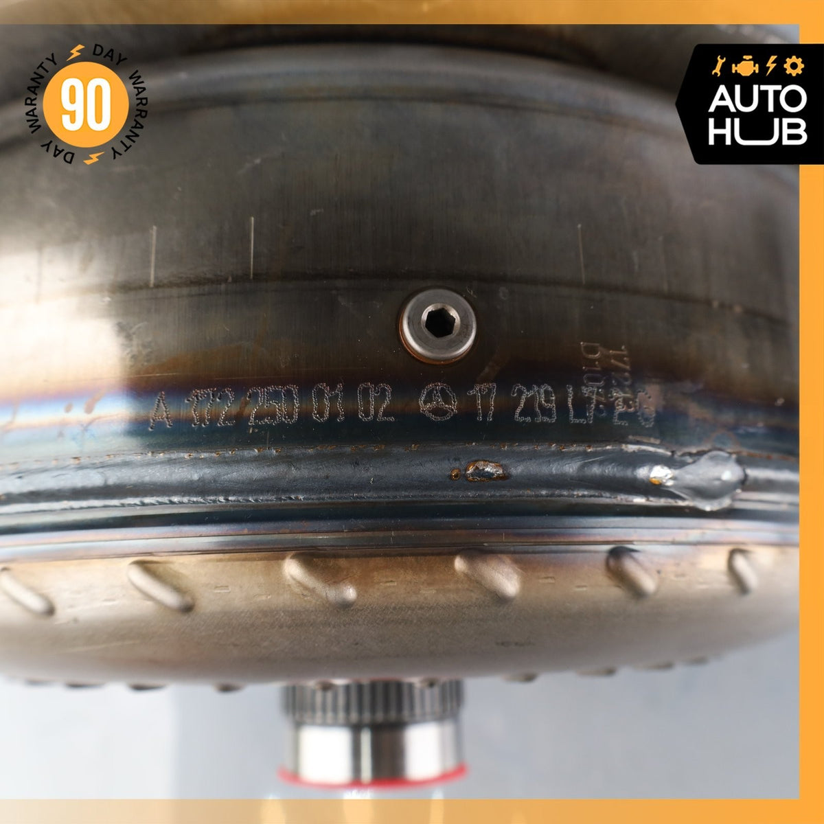 17-19 Mercedes X253 GLC300 C300 Transmission Torque Converter 1722500102 OEM - photo 14