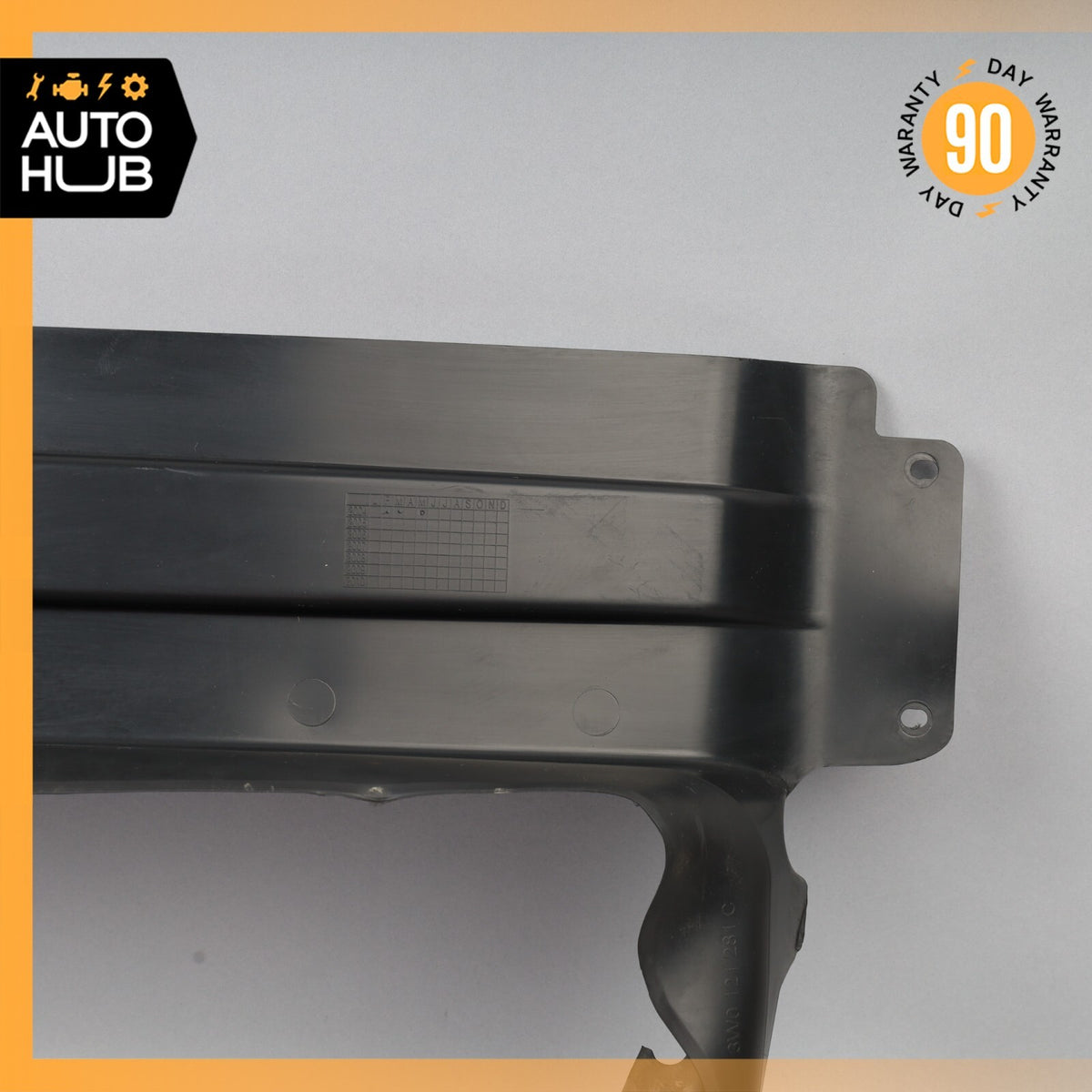 03-06 Bentley Continental GT Radiator Support Lower Air Guide Baffle OEM 36k - photo 10