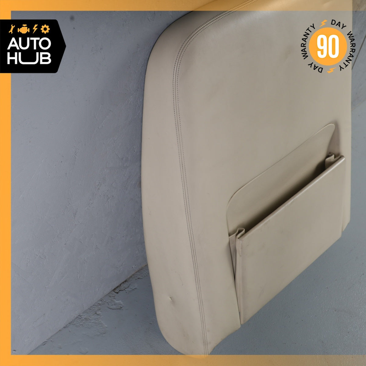 87-92 Bentley Eight / RR Silver Spirit Back Panel Seat Cover Front Left Side OEM - photo 10