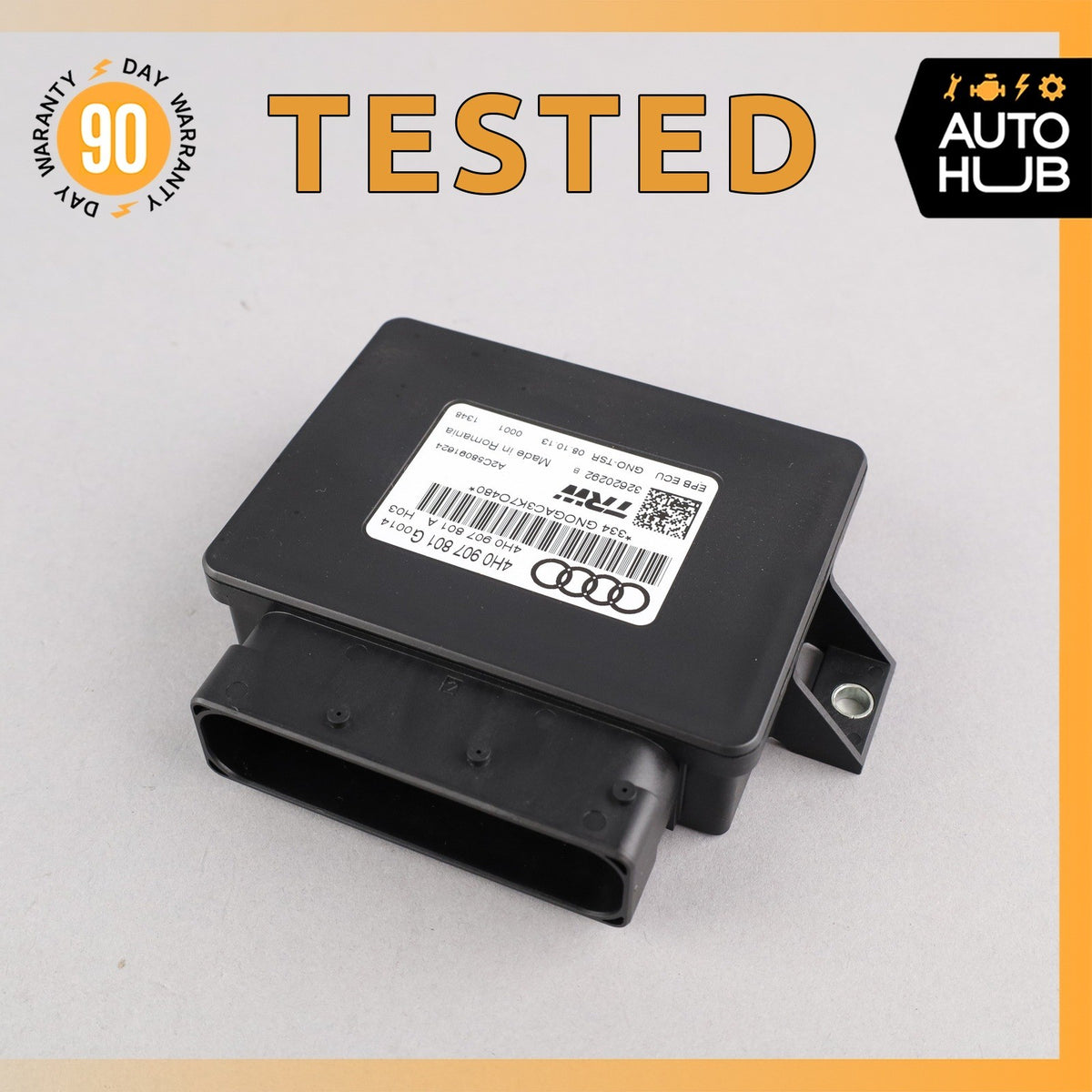 Audi C7 A6 S6 Electronic Parking Brake Control Module 4H0907801G OEM - photo 1