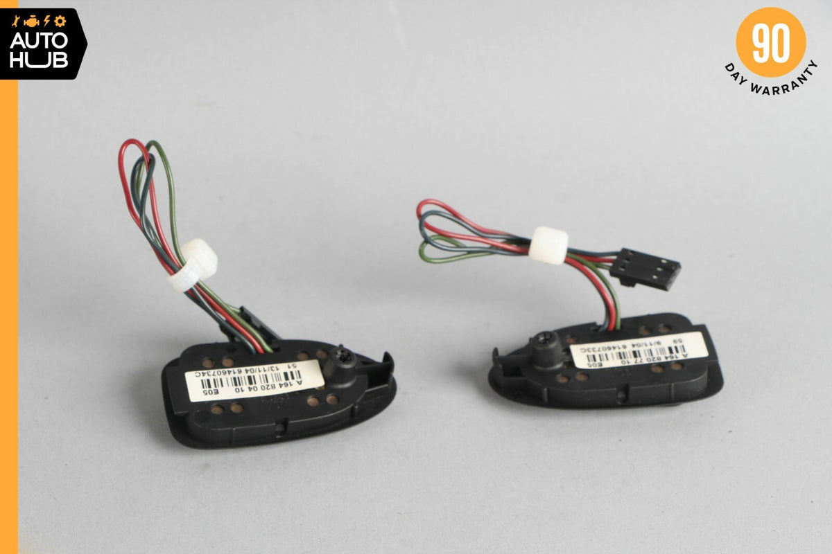 06-08 Mercedes W164 ML500 GL450 Steering Wheel Paddle Shifters Set 1648207710 - photo 6