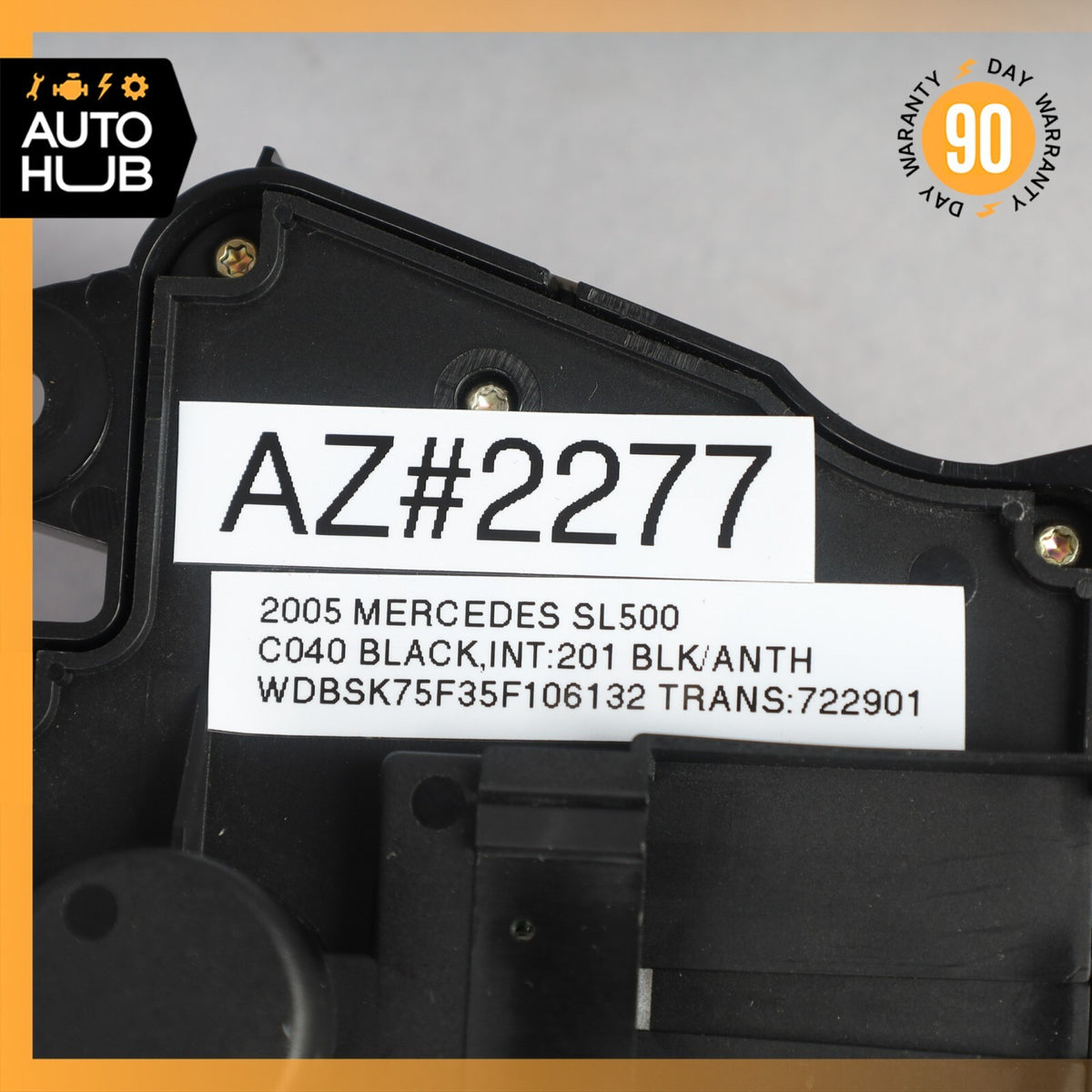 03-08 Mercedes R230 SL500 SL55 AMG Left Side Seat Switch Control Module OEM - photo 12