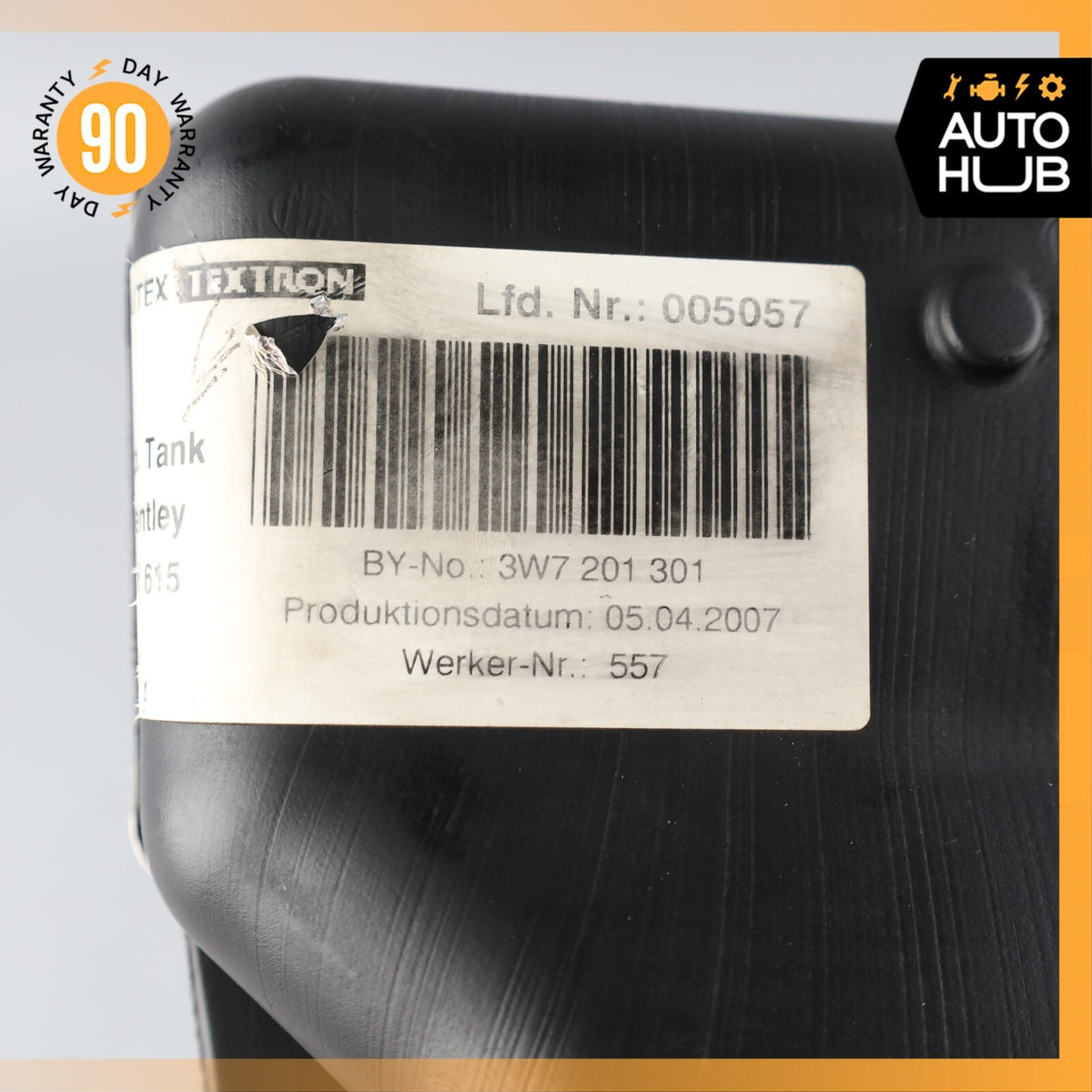 07-11 Bentley Continental GTC Fuel Compensation Tank 3W7201301 OEM 60k - photo 11