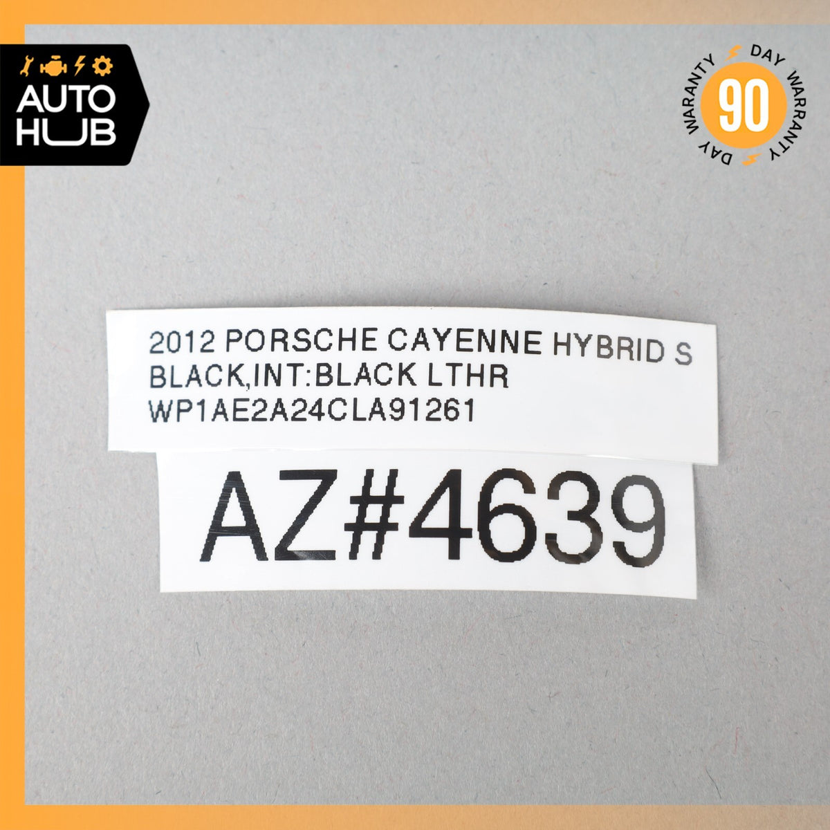 11-14 Porsche Cayenne 958 Hybrid S Front Left Driver Side Marker Light OEM - photo 11