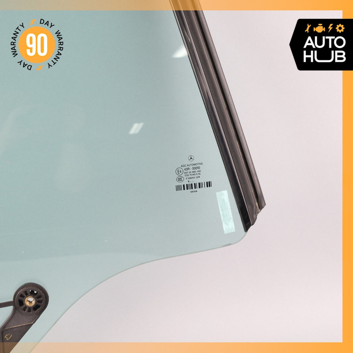 11-17 Mercedes W207 E550 Convertible Rear Right Quarter Window Glass OEM - photo 3