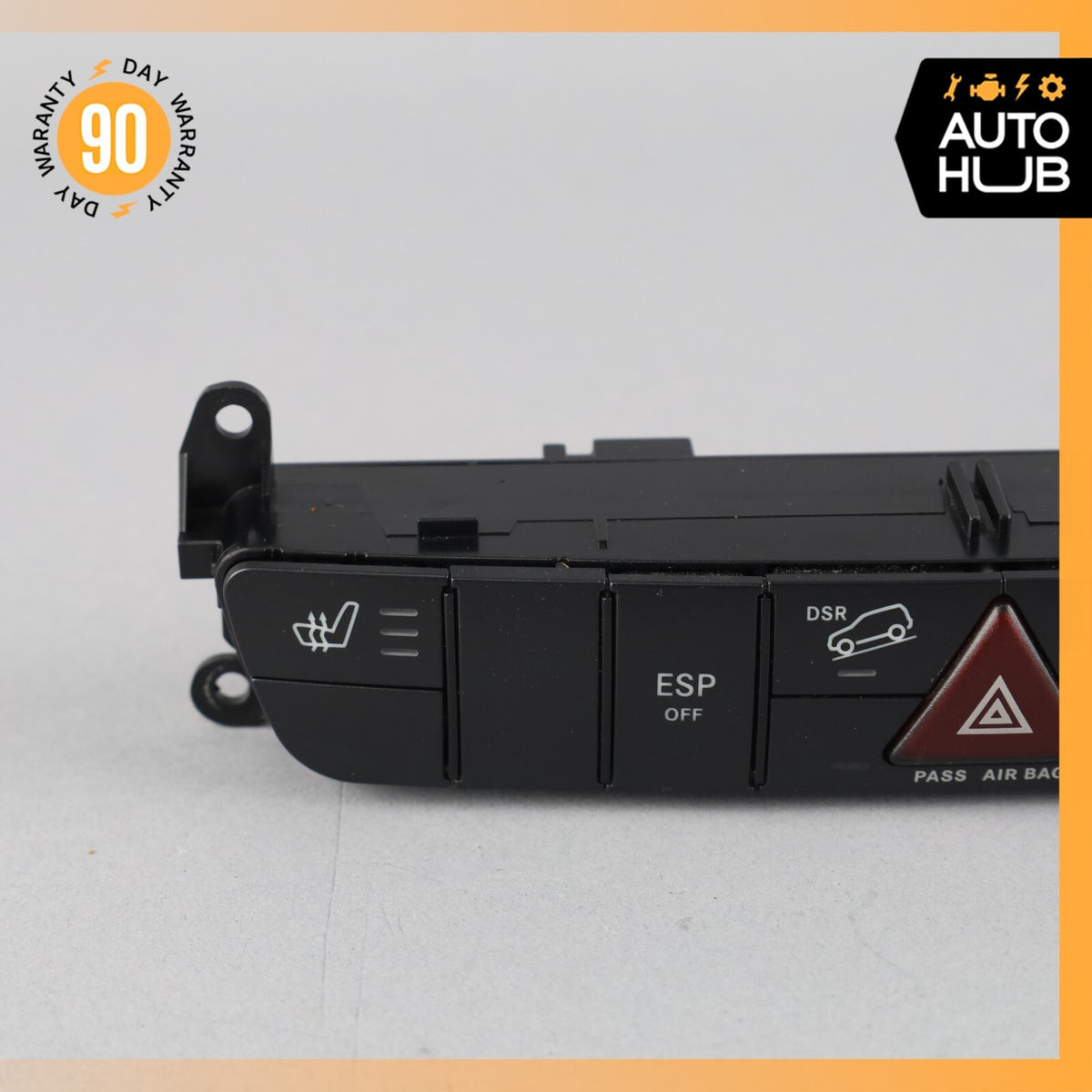 06-12 Mercedes W164 ML350 GL450 Dash Hazard Heated Seats ESP Control Panel OEM - photo 2