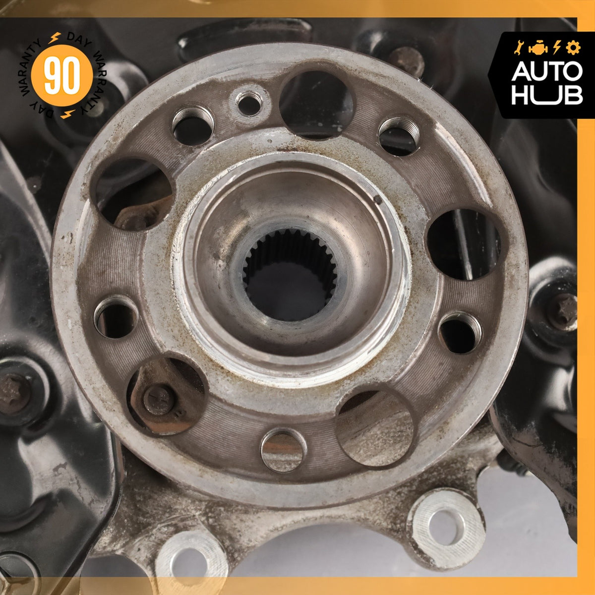 16-23 Mercedes W205 C43 C450 AMG Rear Right Side Spindle Knuckle Hub OEM - photo 7