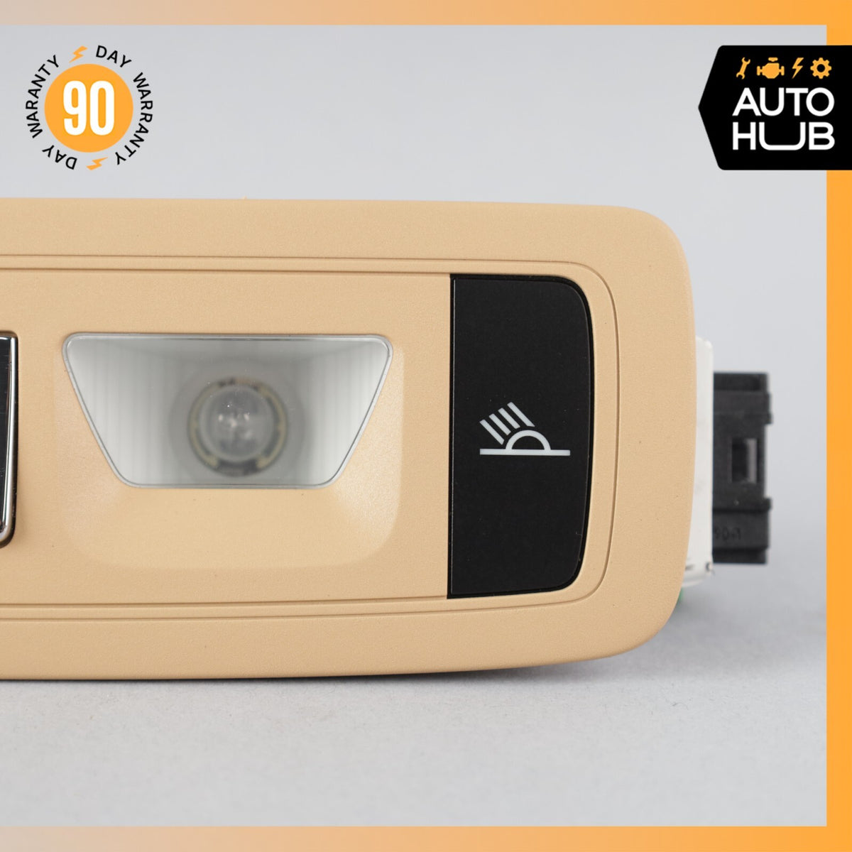 11-18 Porsche Cayenne 958 Hybrid S Dome Light Lamp Rear Left Side Beige OEM - photo 4