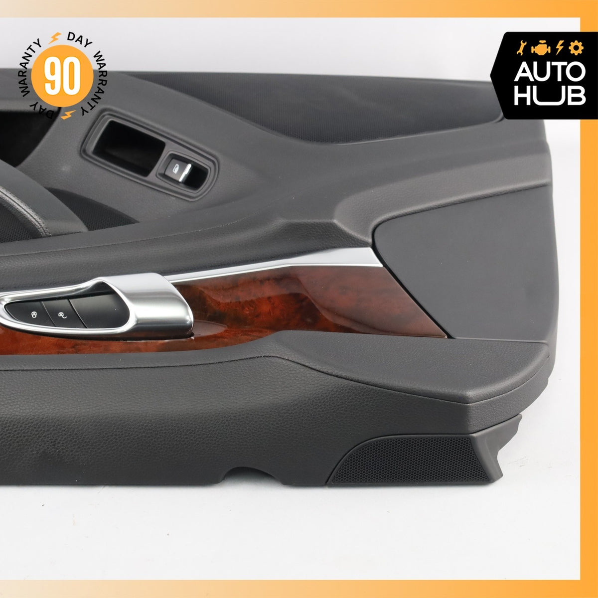 10-16 Porsche Panamera 970 Front Right Side Interior Door Panel Black OEM 70k - photo 14