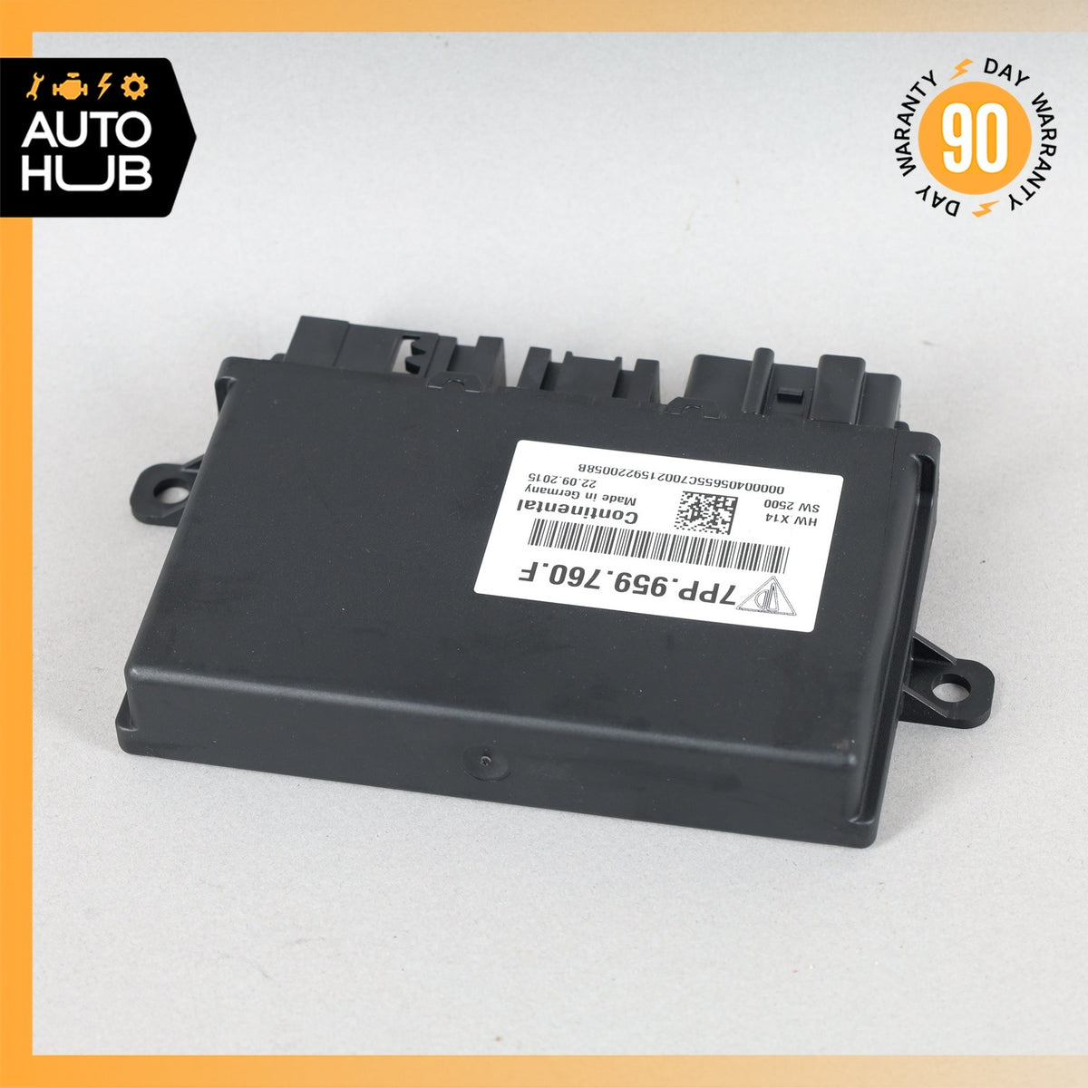 Porsche Cayenne 958 Front Left or Right Seat Control Module Unit 7PP959760F OEM - photo 2