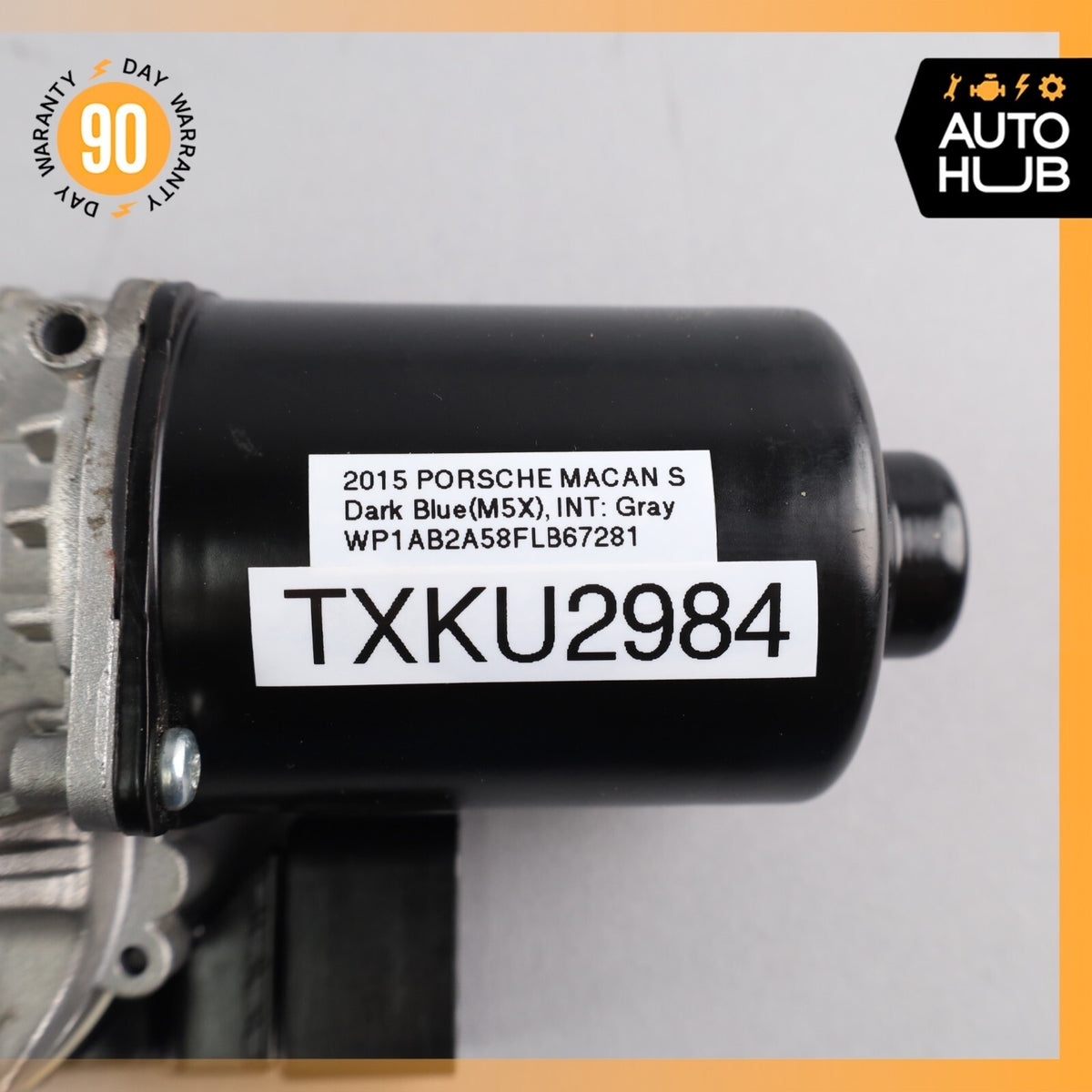15-24 Porsche Macan S 95B Front Glass Windshield Wiper Motor OEM - photo 11