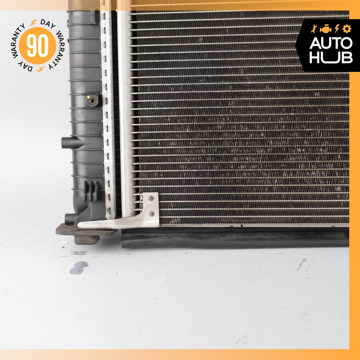 03-06 Mercedes R230 SL500 Cooling Radiator A/C Condensor Oil Cooler OEM - photo 11