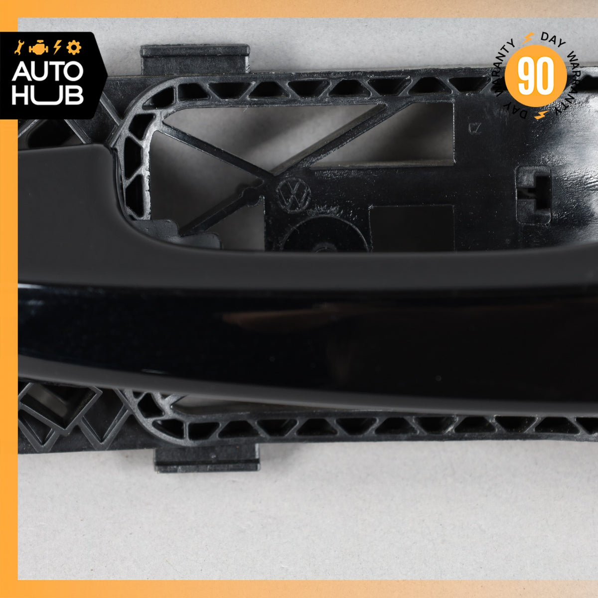 11-18 Porsche Cayenne 958 Rear Left Exterior Door Handle Black OEM - photo 4