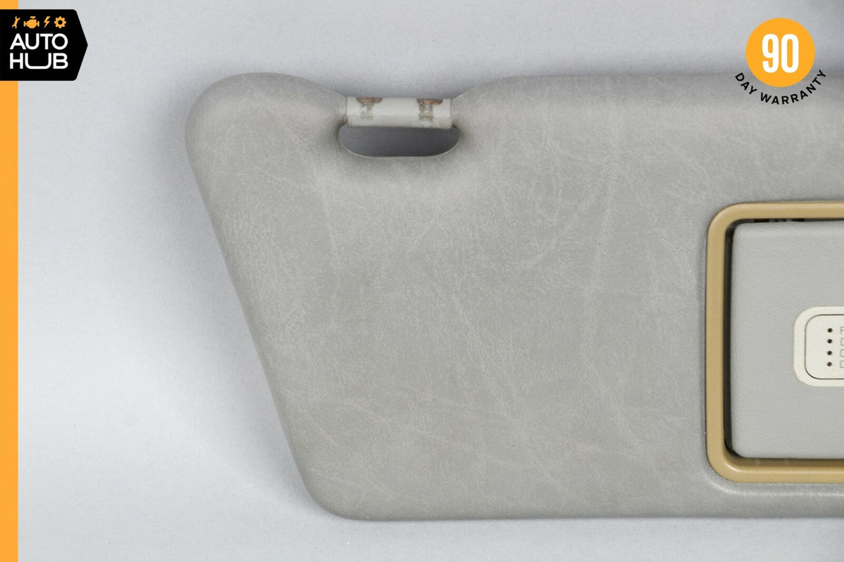 93-99 Mercedes W140 CL500 S500 Coupe Right Side Sun Visor Sunvisor Grey OEM - photo 4