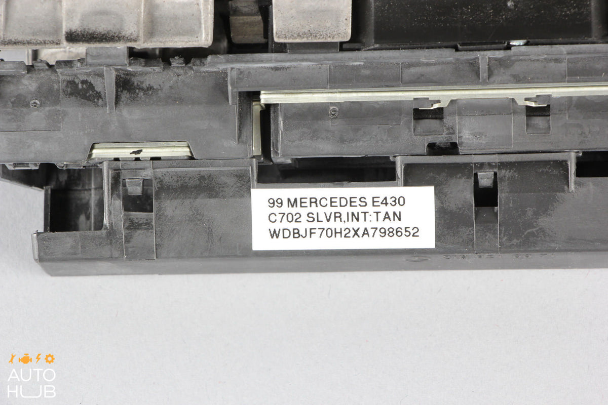 98-02 Mercedes W210 E430 E55 Center Console Dash Trim Switch Hazard 2108210071 - photo 12