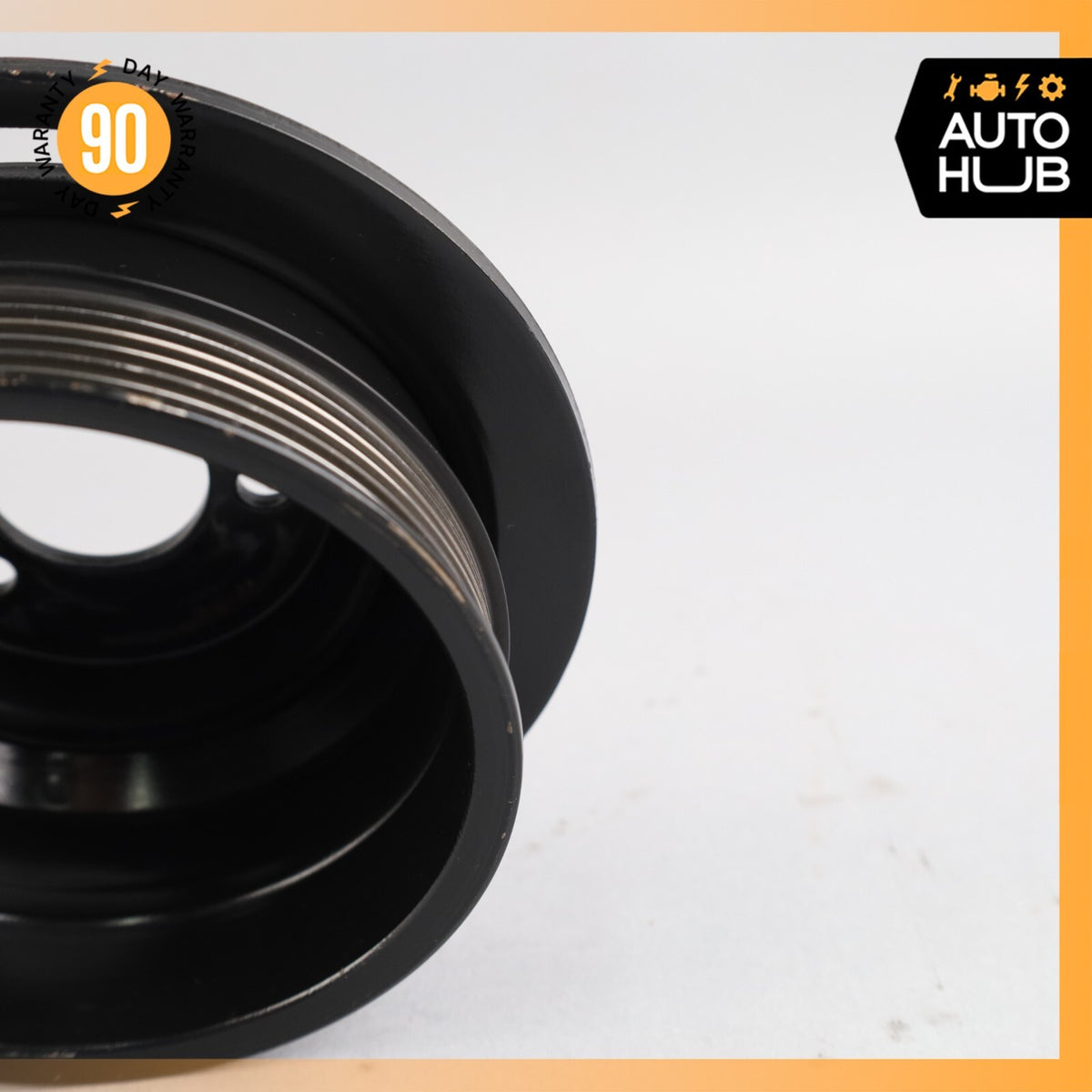 03-06 Mercedes R230 SL500 SL55 Tandem Power Steering Pump Pulley 0004661515 OEM - photo 7