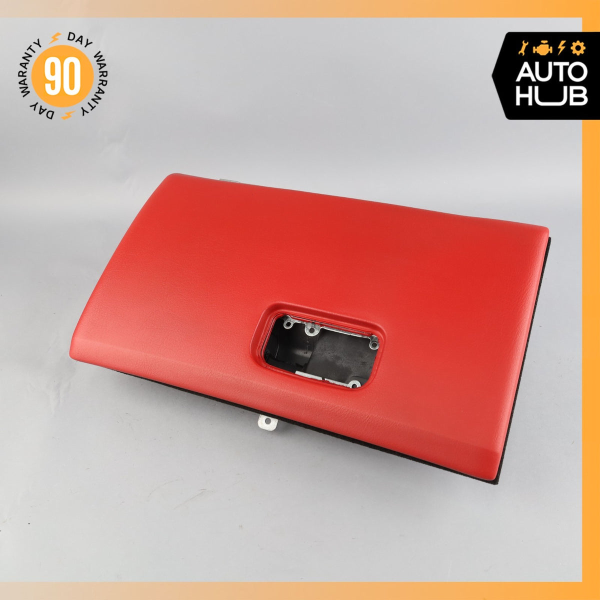 2002 Ford Thunderbird Dash Dashboard Glove Box Compartment Red OEM - photo 1