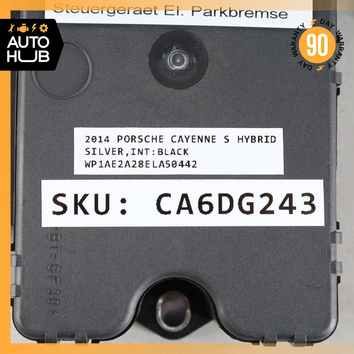11-18 Porsche Cayenne 958 E-Hybrid Electronic Parking Brake Control Module OEM - photo 6