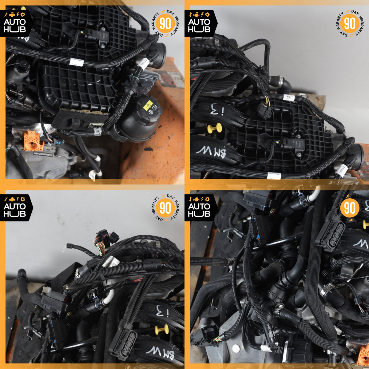 14-17 BMW i3 I01 REX 0.6L IB1 Engine Motor Assembly w/ Transmission OEM 88k - photo 14
