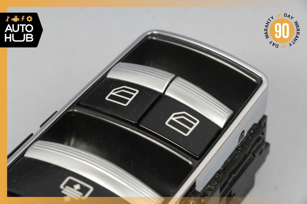 10-13 Mercedes W221 S550 S400 S63 Rear Window Glass & Shade Regulator Switch OEM - photo 3