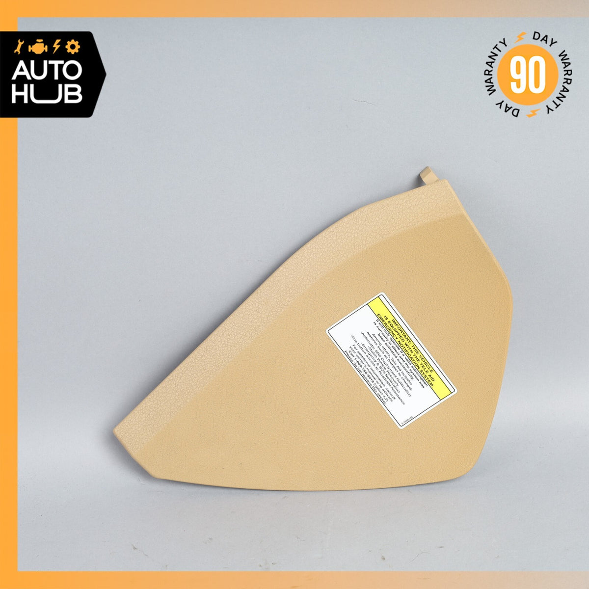 07-09 Mercedes W211 E350 E550 E63 Left Side Dashboard Trim Cover Panel Beige OEM - photo 1