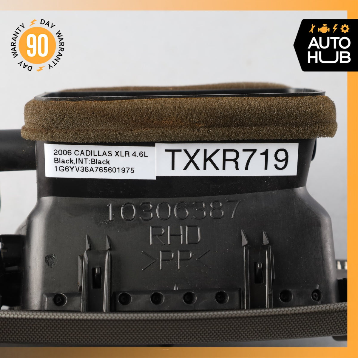 04-08 Cadillac XLR Right Passenger Door Air Vent Lock Mirror Switch OEM - photo 11