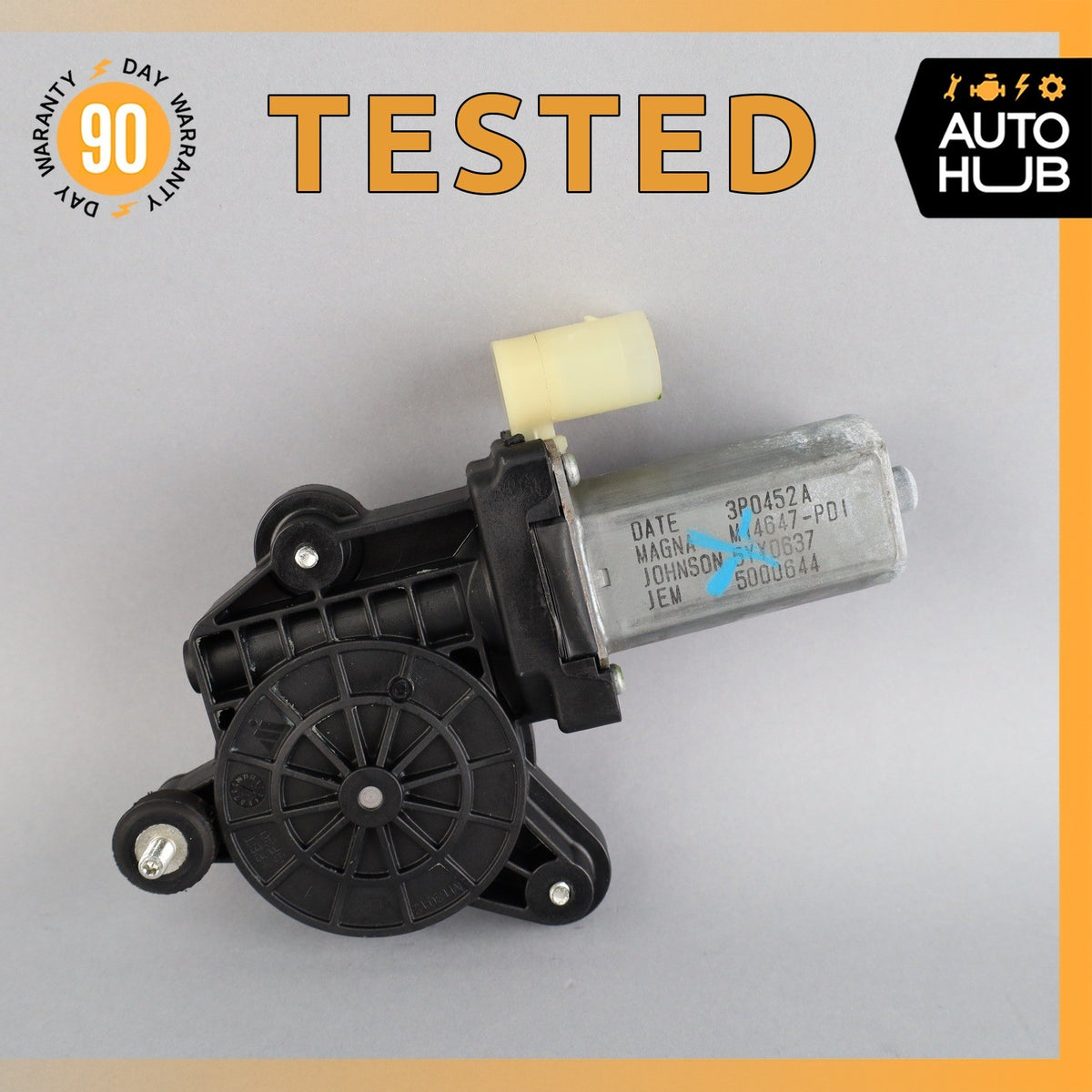 BMW F30 320i 328i Rear Left Window Regulator Drive Motor 67627341563 OEM - photo 1