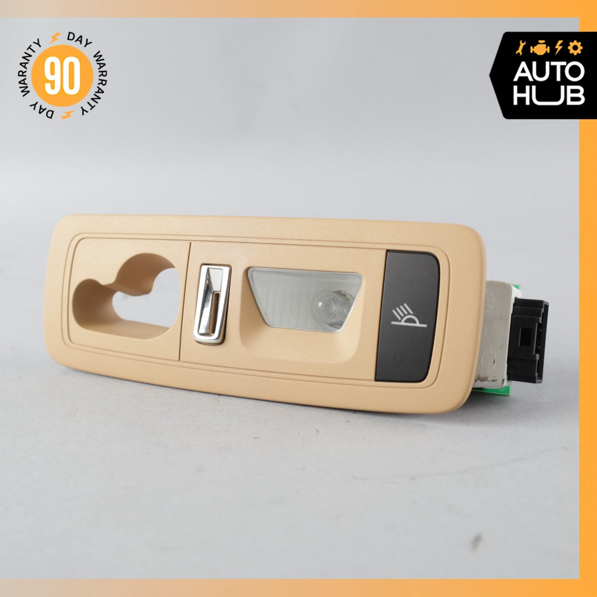 11-18 Porsche Cayenne 958 Hybrid S Dome Light Lamp Rear Left Side Beige OEM - photo 5