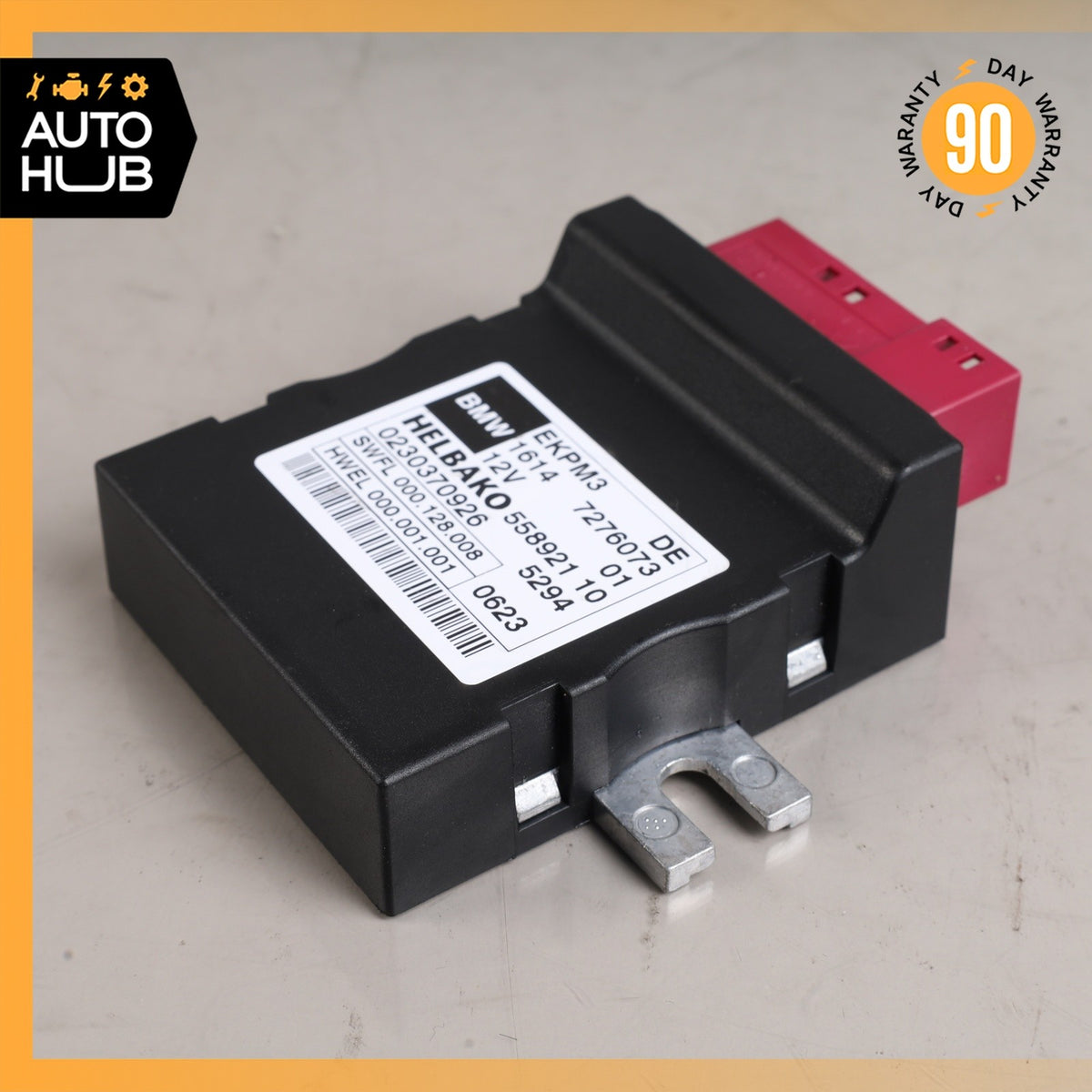 09-12 BMW F10 550i 750Li Fuel Pump Control Module EKP 16147276073 OEM - photo 2