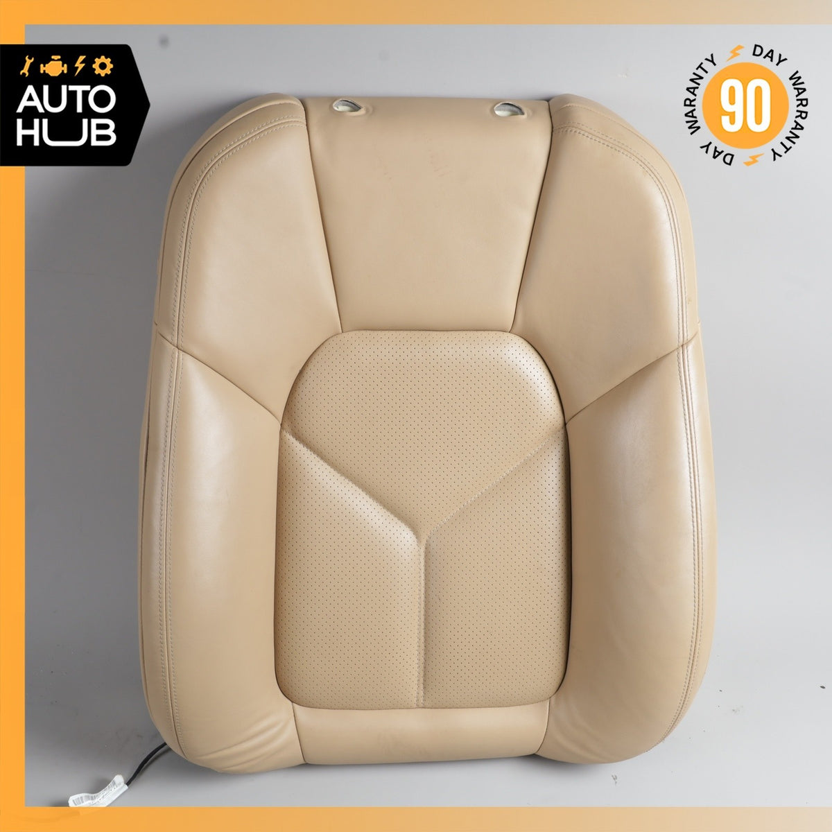 11-18 Porsche Cayenne 958 Hybrid Front Right Side Seat Upper Cushion Leather OEM - photo 1