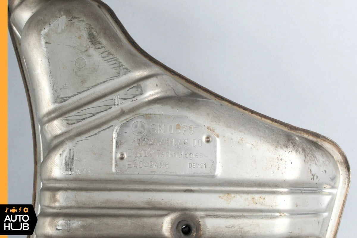 10-13 Mercedes W221 S400 S350 Left & Right Side Exhaust Muffler Mufflers Set OEM - photo 9