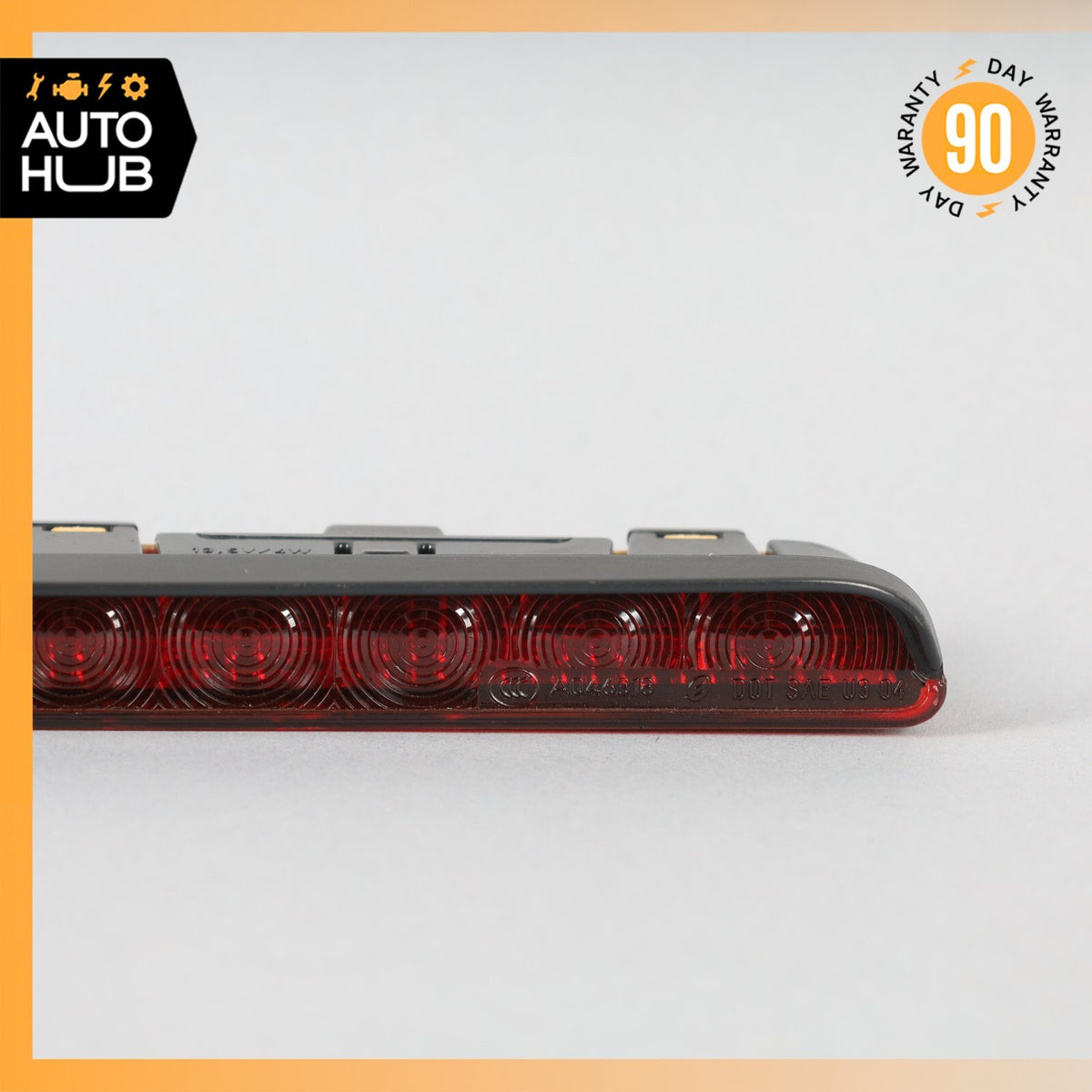 07-14 Mercedes W216 CL550 S550 S400 Rear 3RD Third Brake Stop Light Black OEM - photo 5