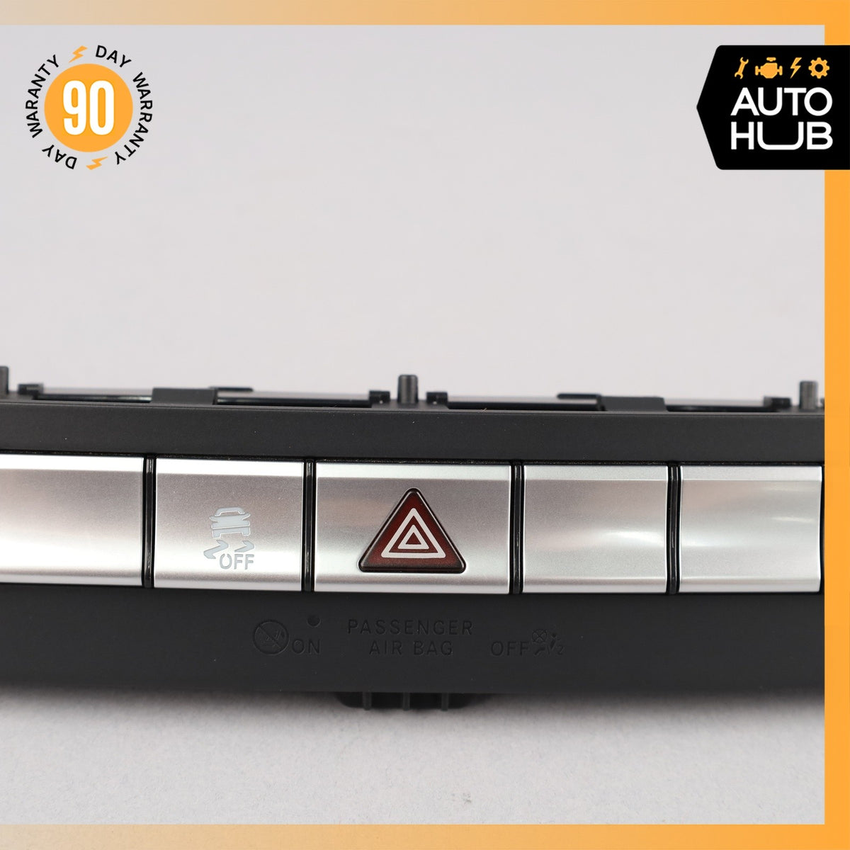 12-16 Mercedes R172 SLK350 Dashboard Hazard Heated Seats Control Panel OEM - photo 4